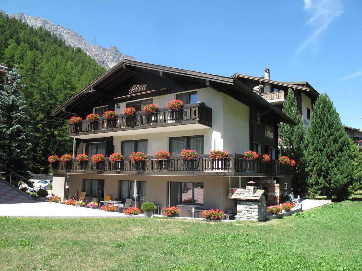 Ferienhaus Alea Saas-Grund Buitenkant foto