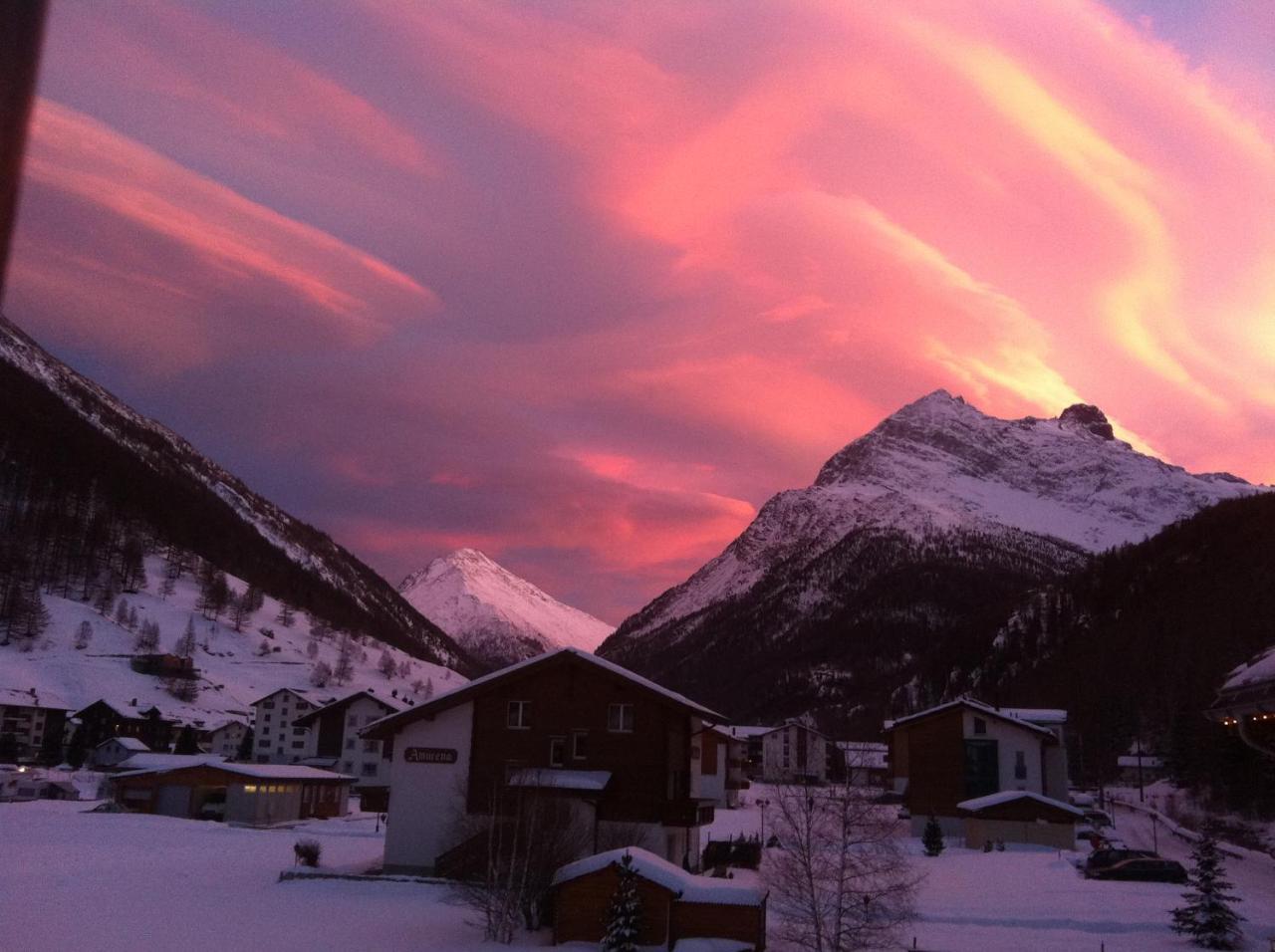 Ferienhaus Alea Saas-Grund Buitenkant foto