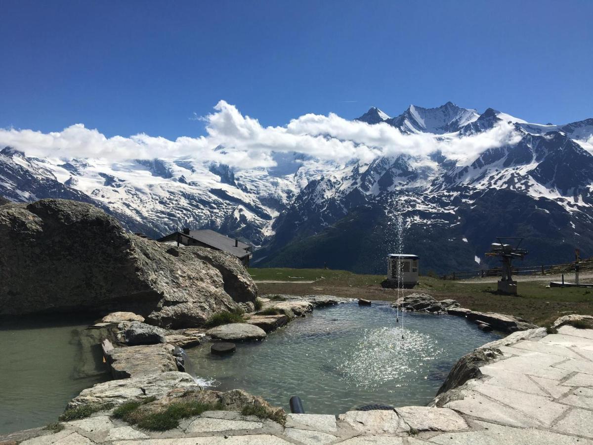 Ferienhaus Alea Saas-Grund Buitenkant foto