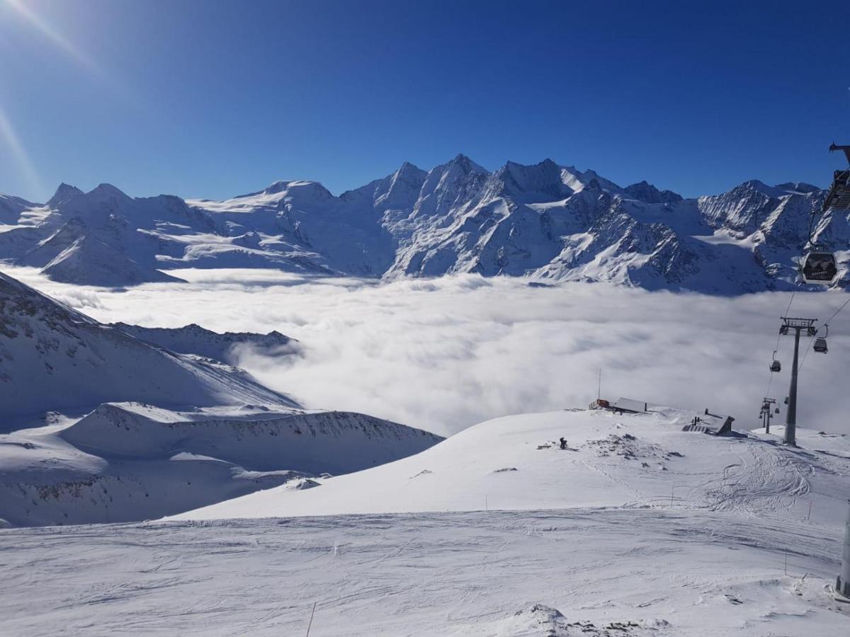Ferienhaus Alea Saas-Grund Buitenkant foto